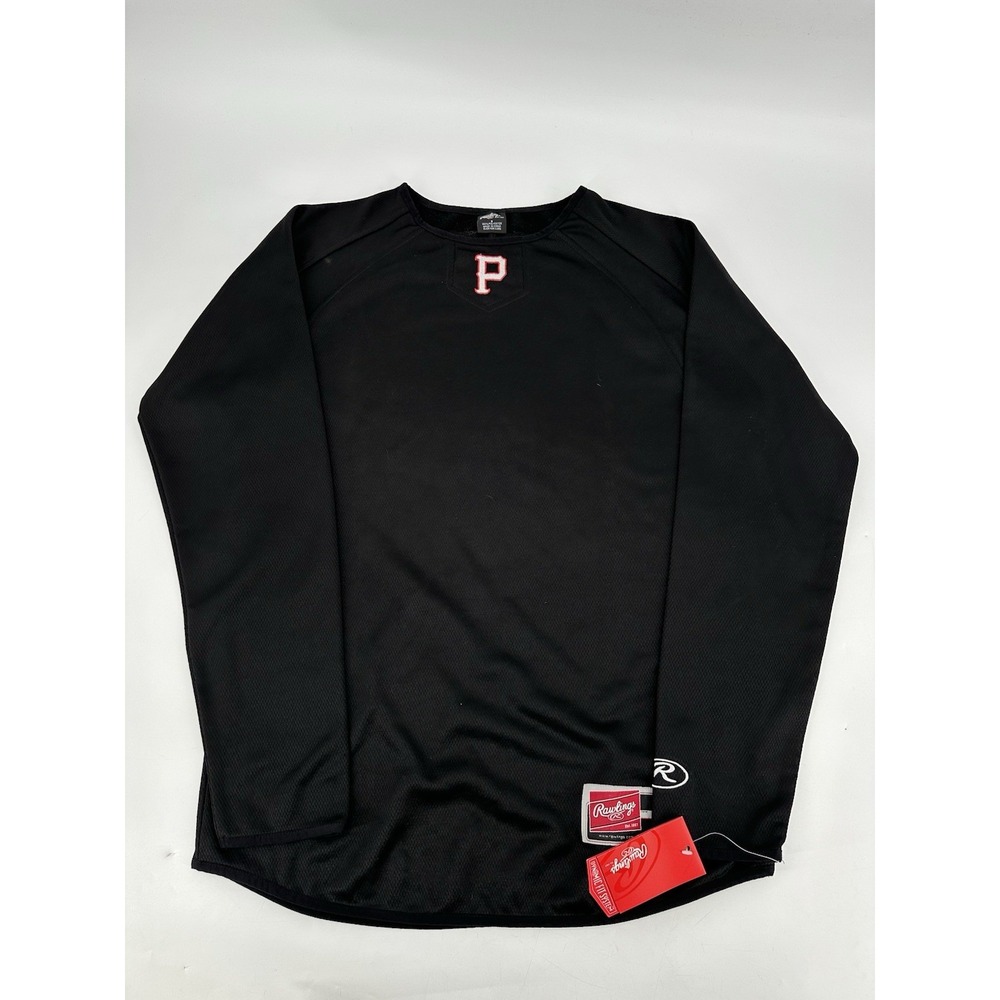 NWT Rawlings Philly Philadelphia Baseball‎ Thermal Base Sweater M's Sz S Black